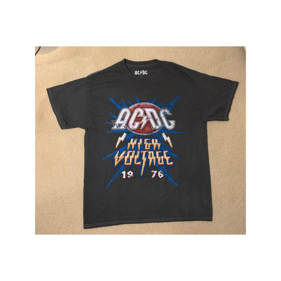 NWOT ACDC High Voltage Tee - Picture 1 of 3